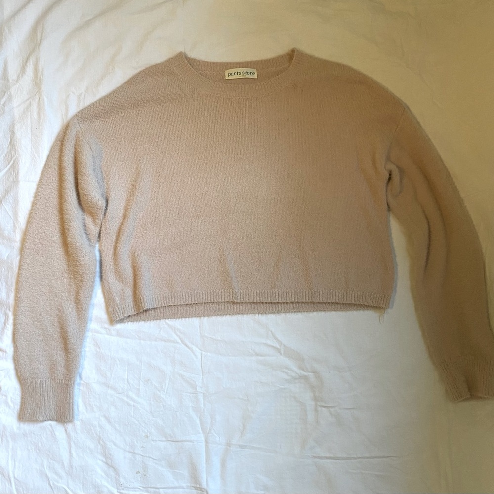 Pants store fluffy sweater